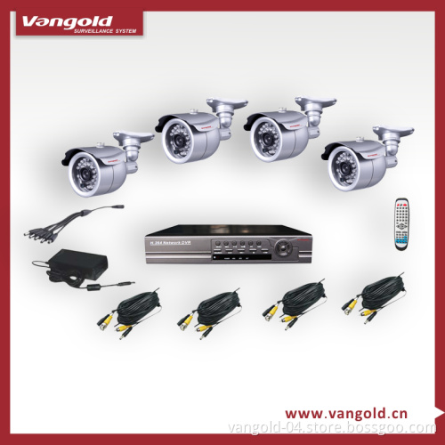 4CH H. 264 Stand Alone DVR Kit (VG-H7404MK)
